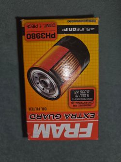 Two of FRAM Extra Guard PH3980 oil filters