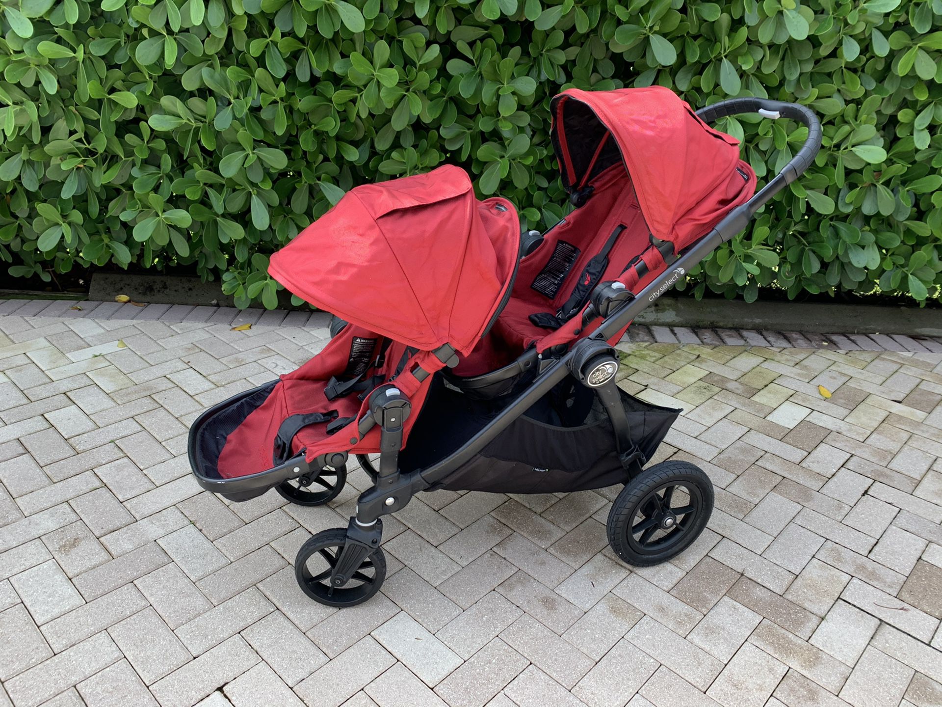 BABY JOGGER CITY SELECT DOUBLE TANDEM STROLLER