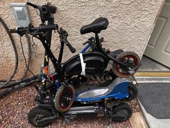 Title: 5-Piece Electric Scooter & E-Bike Project Lot - Parts / Repair Mechanic Special