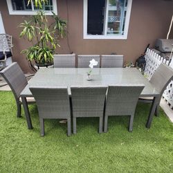 New Patio Set/ Outdoor Furniture Dining Table And Chairs