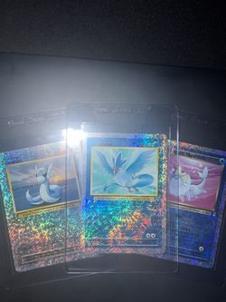 Pokemon Articuno/Dark Vaporeon/Dratini 2/110, 9/110, 72/110 Legendary Collection Reverse Holo Rare EN NM