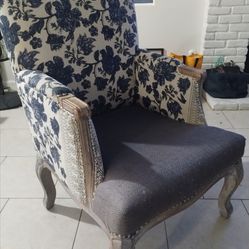 French accent chair
