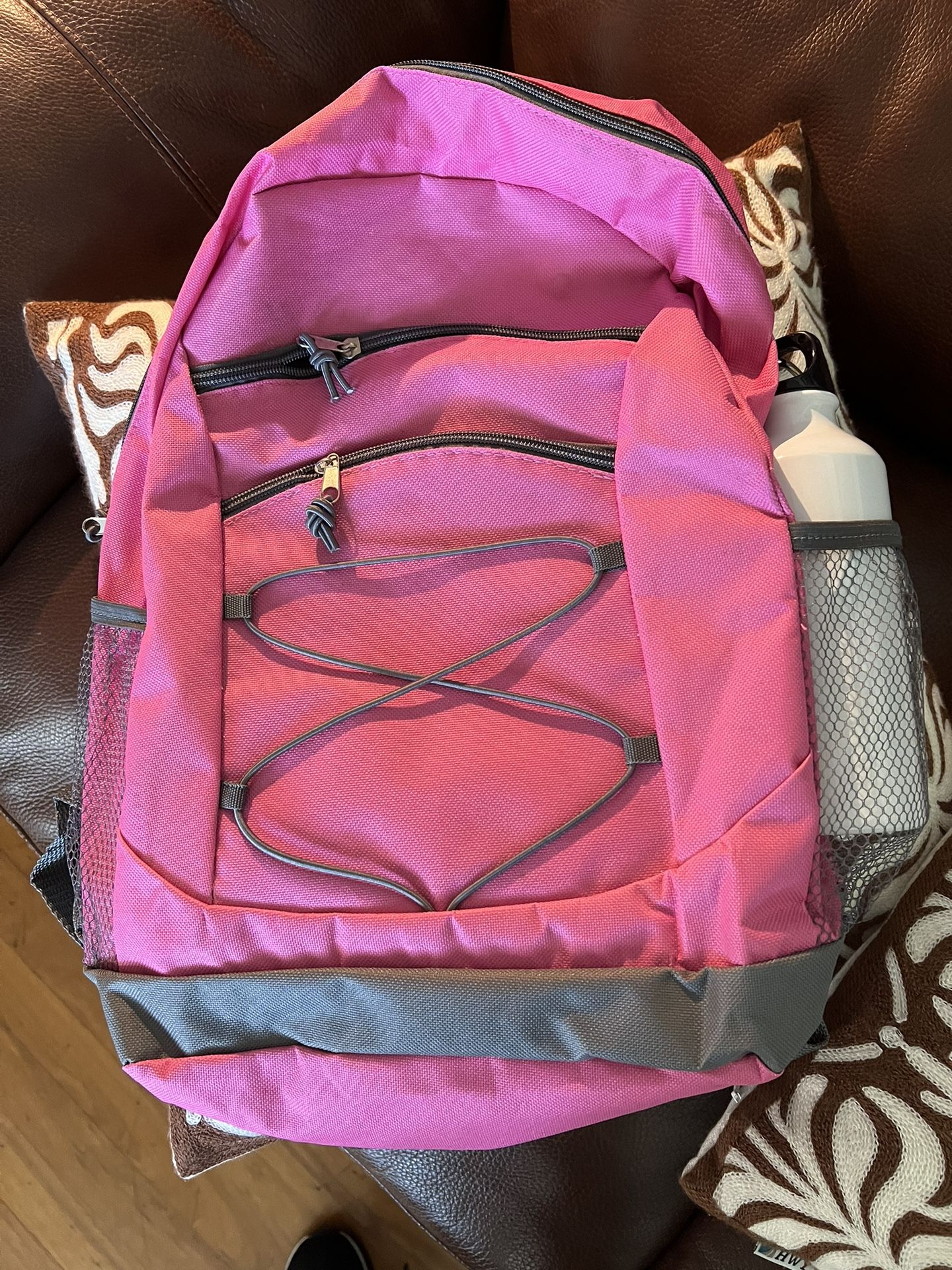 Girls New backpack With Notebook And School Supplies 