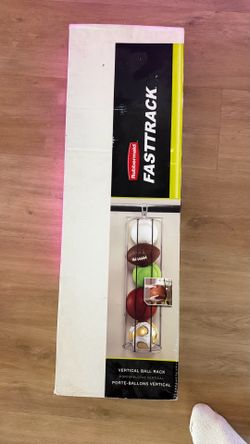 Rubbermaid FastTrack Vertical Ball Rack (new in box)