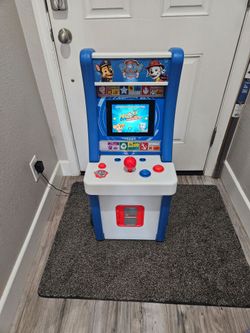Like New, Arcade 1 Up Jr. Paw Patrol Arcade Machine, Retro Gaming