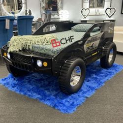 New Race Car Design Twin Bed // Mattress Sold Separately 