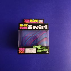 Needoh Nice Cube Swirl (Blue)