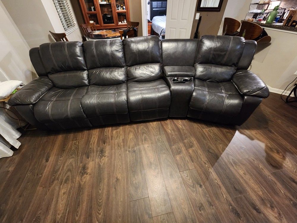 Midnight Blue Double Recliner Couch Rooms To Go