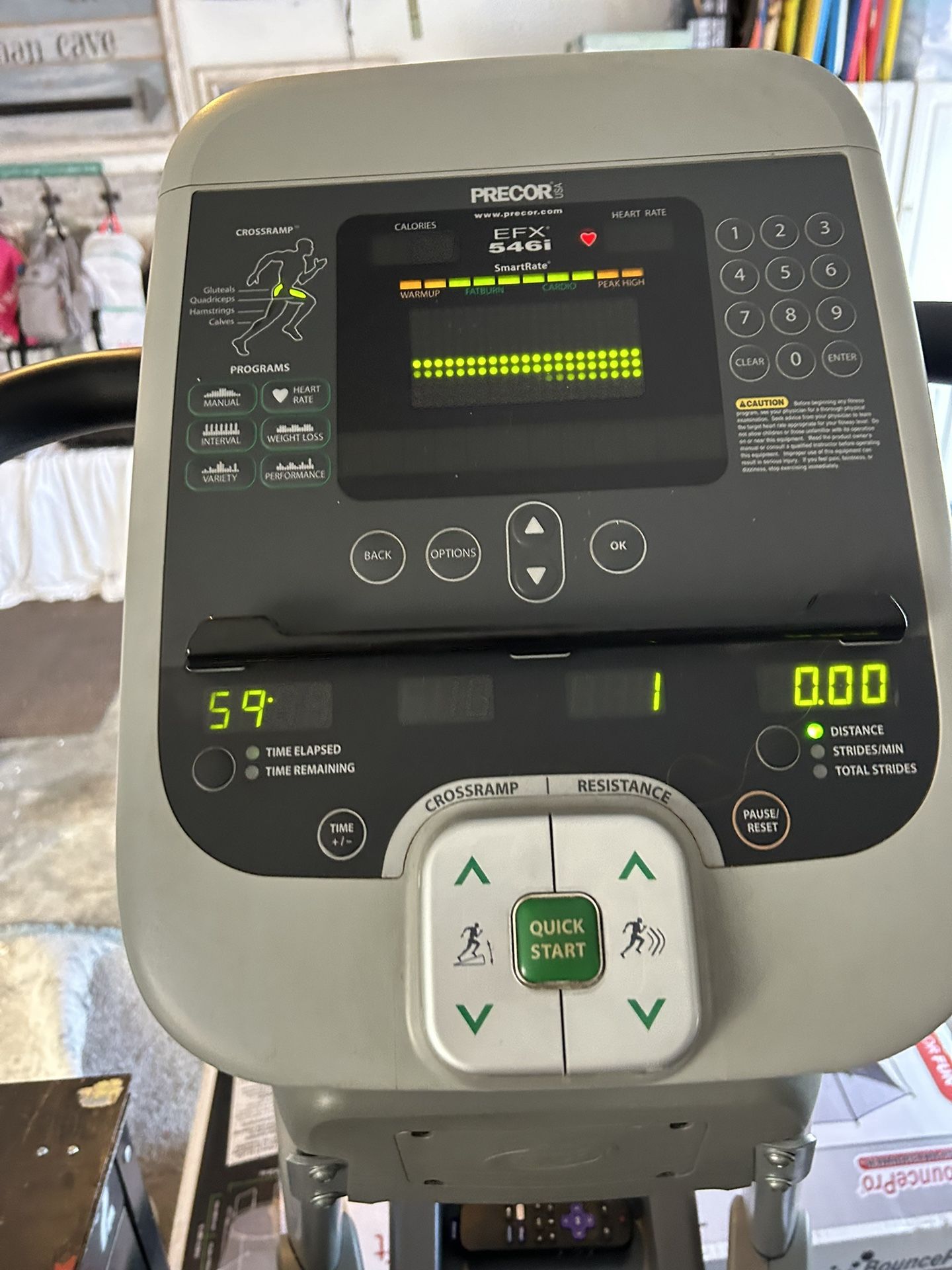 PRECOR USA elliptical