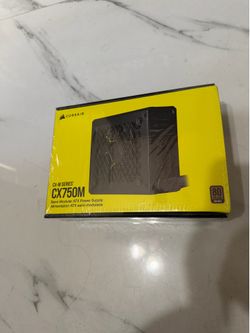 Corsair CX750M 750W 80 Plus Semi-Modular Power Supply Black
