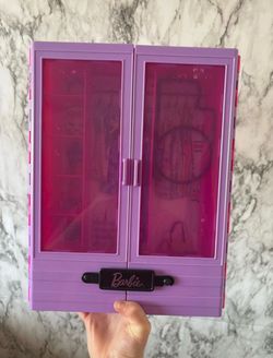 Barbie Purple Wardrobe Closet Playset