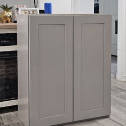 Grey Shaker Cabinet