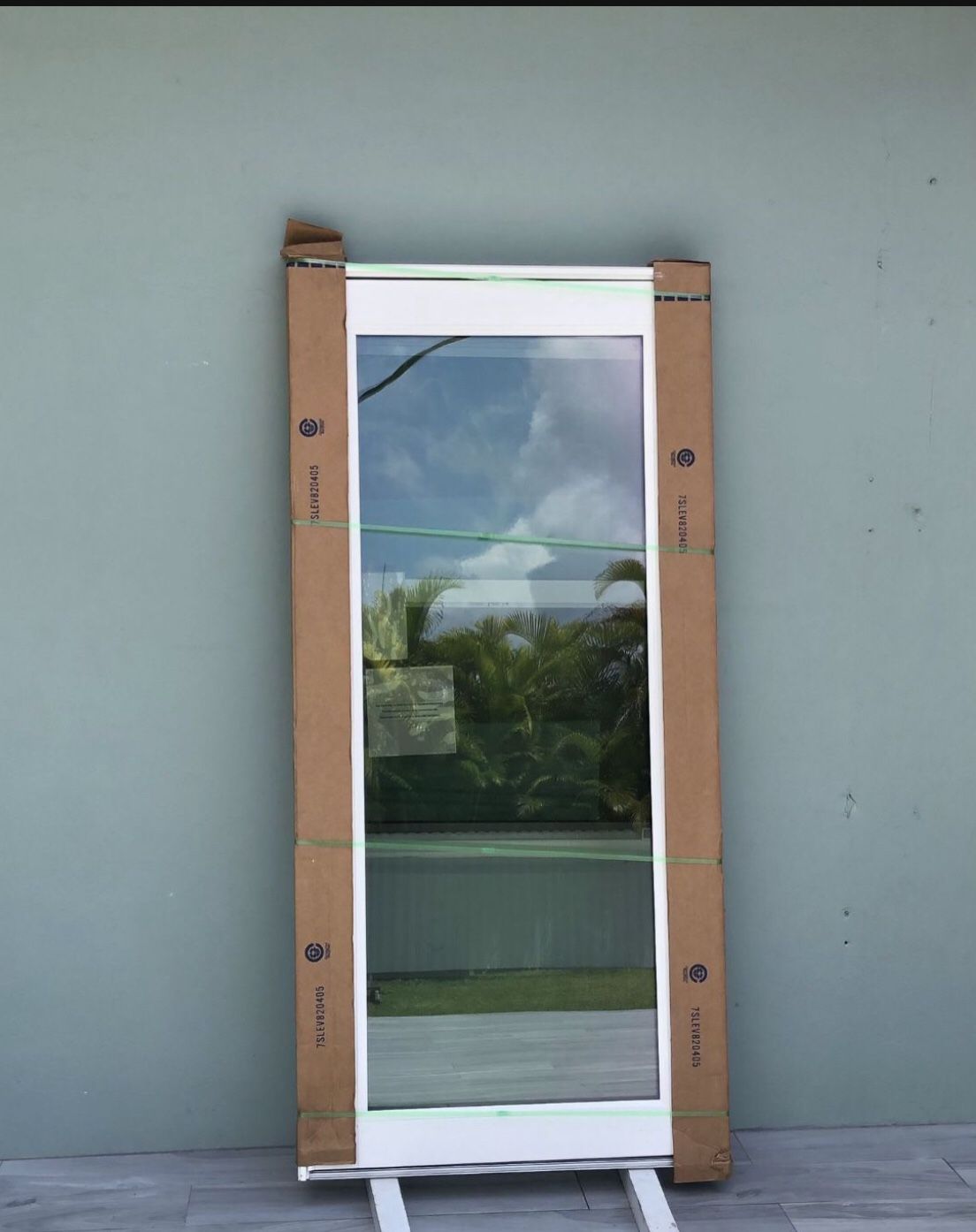 PGT 38.75 X 81.5 Impact Insulated Single French Door Full View / Low E