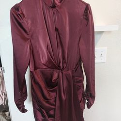 Beautiful Burgundy Semi Formal Dress