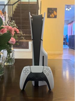 PS5 Slim Disc Edition 1TB + Controller + Box + Cables