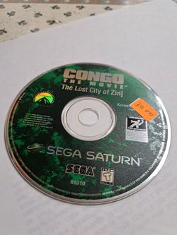 Saga saturn congo CD  the lost city of zinj