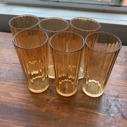 Marigold Glass Cups