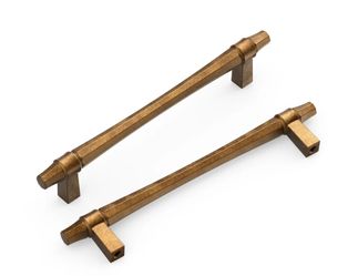 Armerdeco 6 pk Champagne Bronze Handles for Drawers