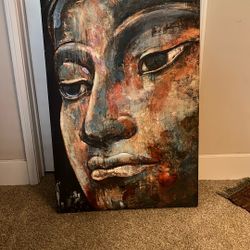 Buddha On Canvas