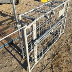 Livestock Cage With Levers