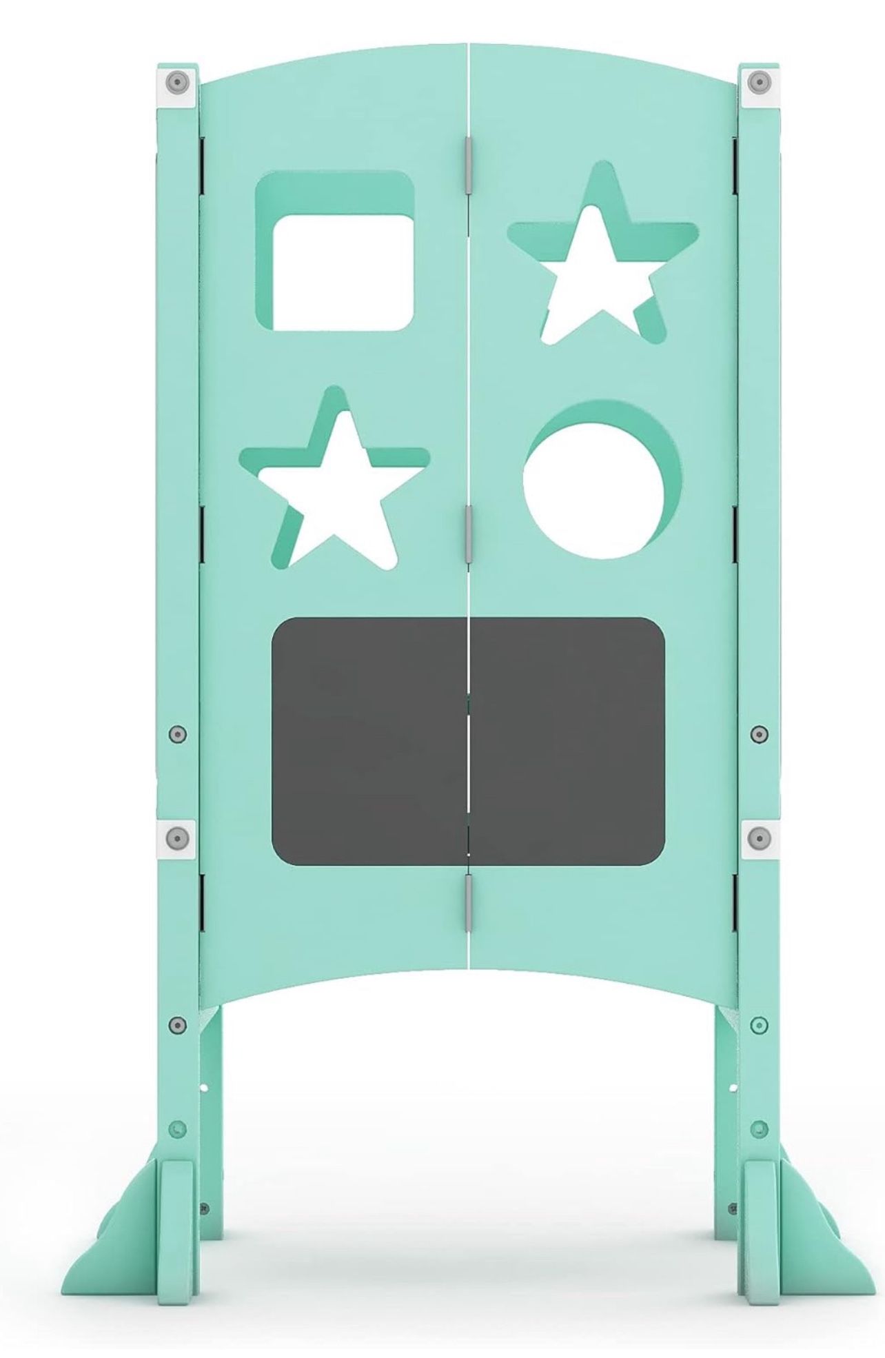 Guidecraft Classic Kids Kitchen Helper Stool