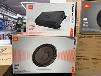 JBL GT5001I Amp + Stage 122 Sub Package - Halloween Sale
