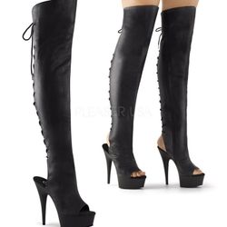 DELIGHT-3019 6" Sexy thigh high / Dance, Fashion platform boot