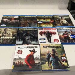 The Walking Dead Blu Ray Set Lenticular Covers 