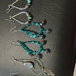 3silver Dangle Earrings
