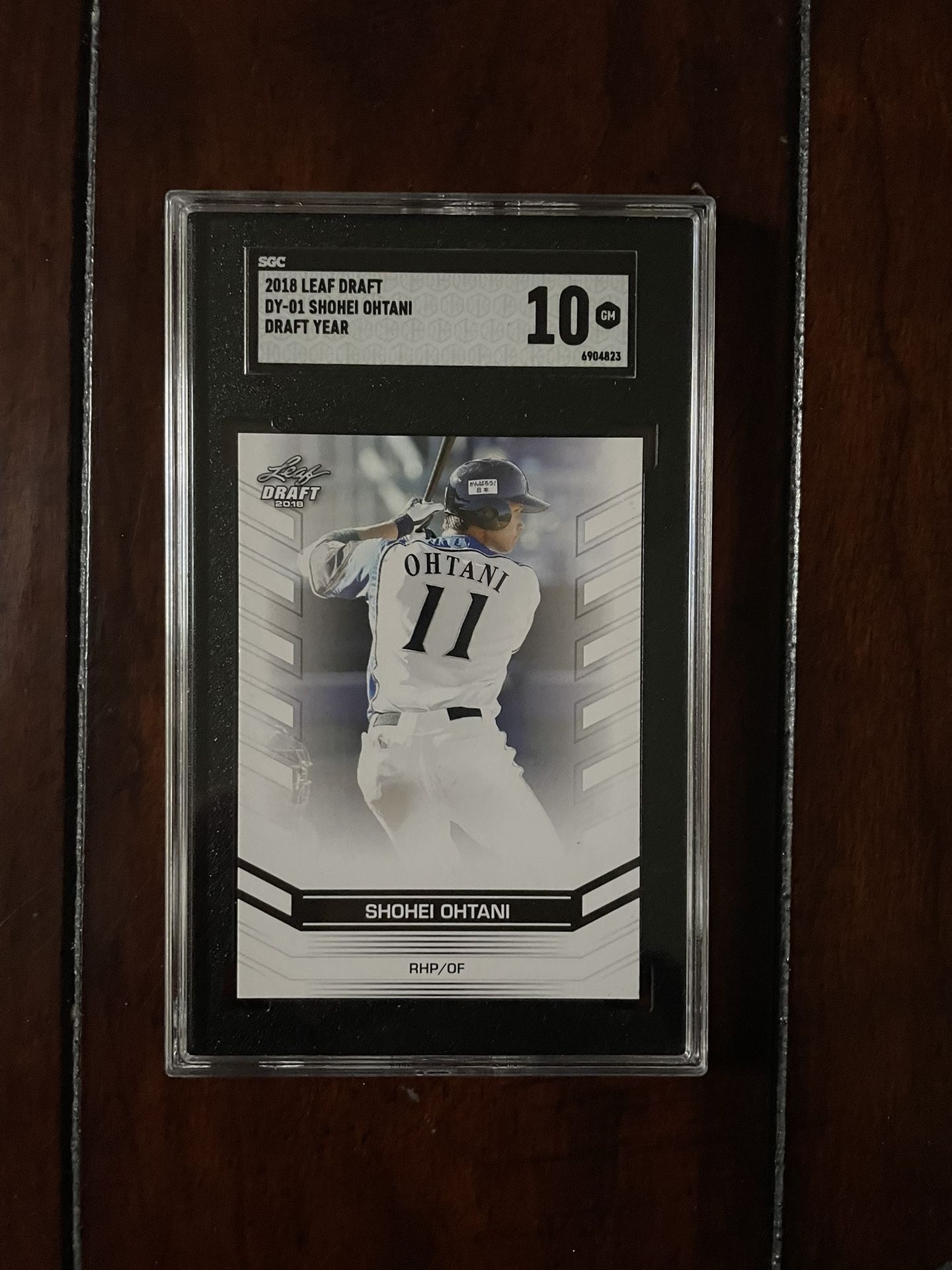 2018 Leaf Draft Year Shohei Ohtani #DY-01