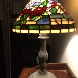 Antique Tiffany Style Lamp 