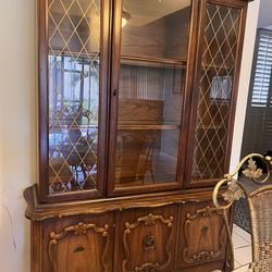 For Sale: Exquisite 1970's China Cabinet