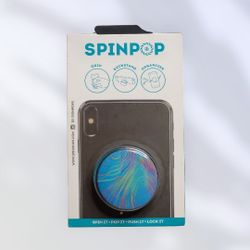 Spin Pop Phone Grip Peacock 