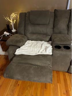 Couch with recliners
