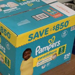 Pamper Diapers Size 1