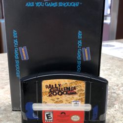 Rally Challenge 2000 For N64 