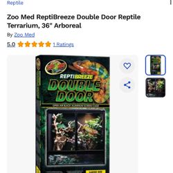 Reptibreeze ZooMed Double door Terrarium