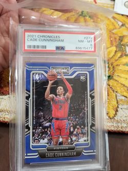 2021 Chronicles Cade Cunningham Rookie Card