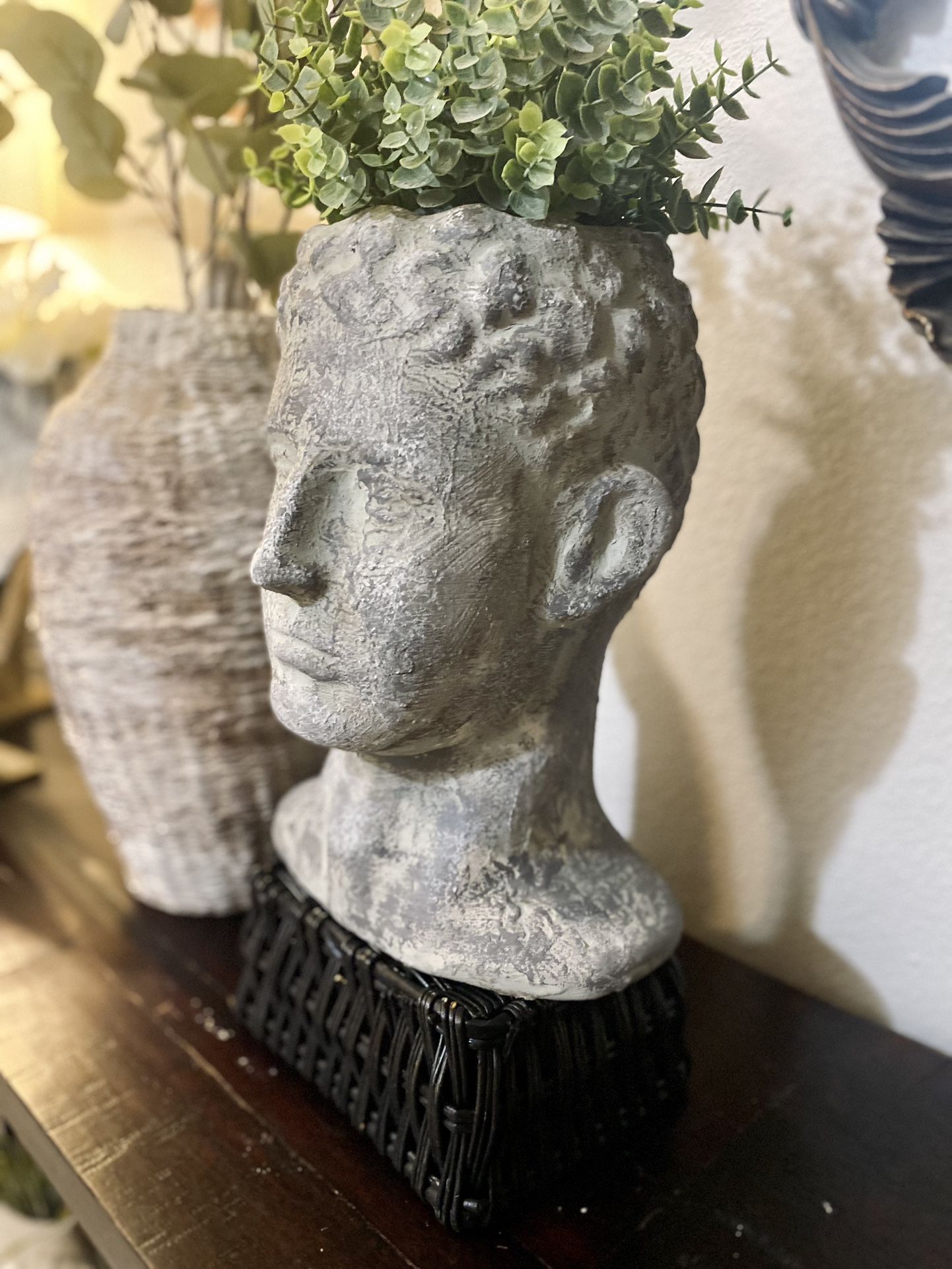 Male Garden Plant Statue Head 🛍️FREE DELIVERY