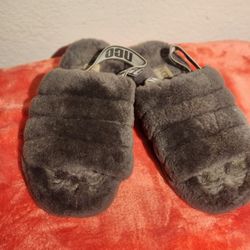 Sheep's Fur Adjustable Sandals