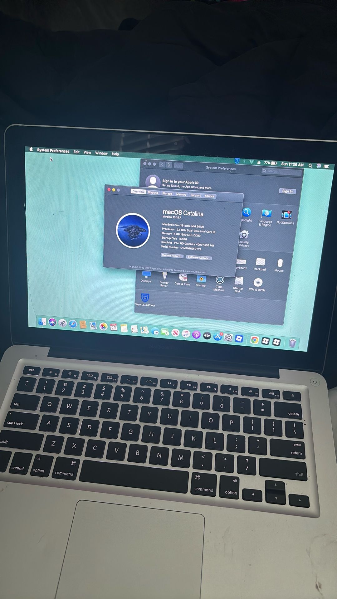 MacBook Pro 2012