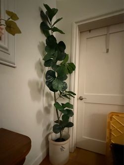 Tall Artificial Fiddle Leaf Fig Tree