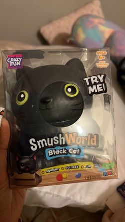 Black cat squishy