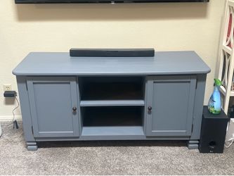Wood entertainment center