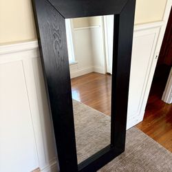 Large Wood Mirror
