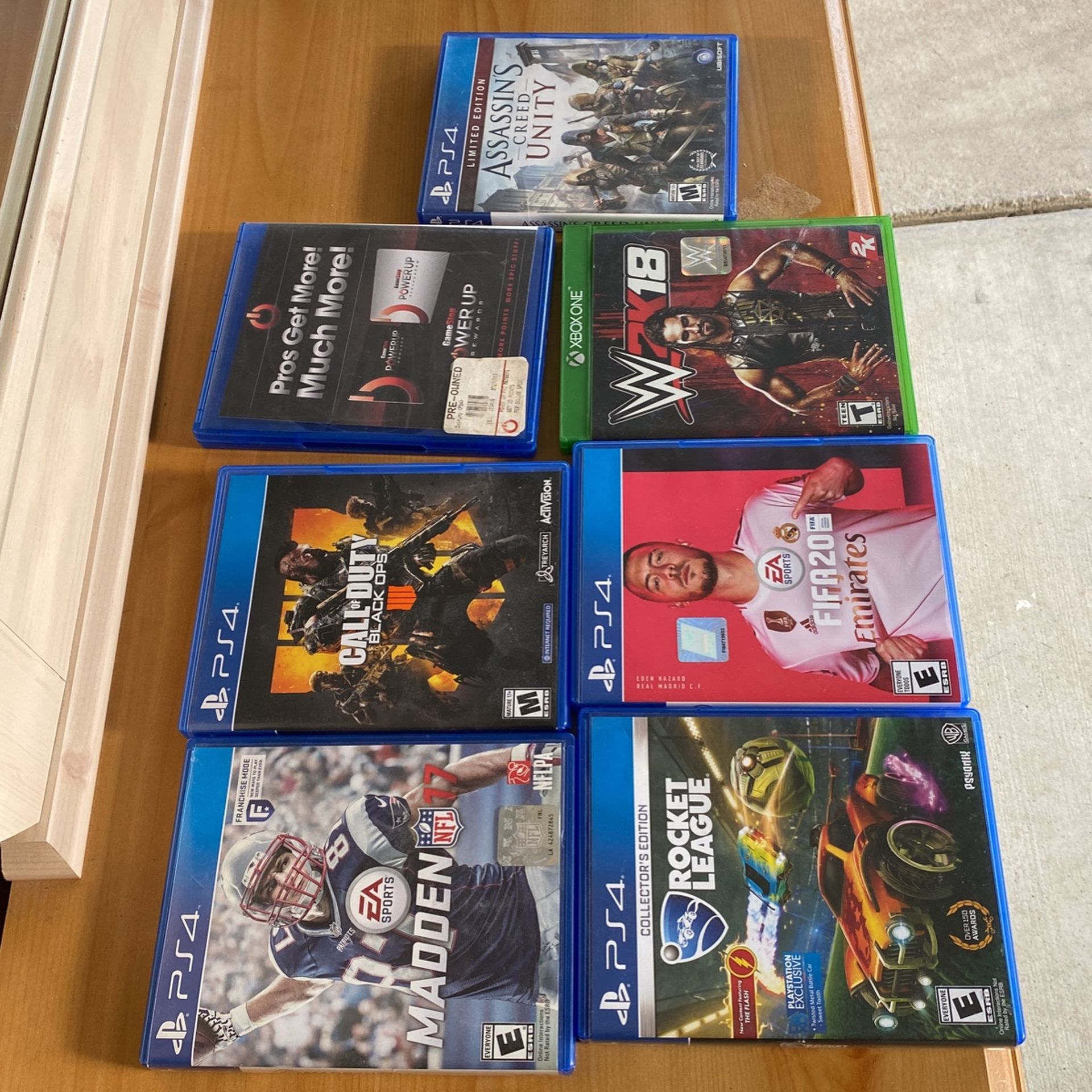 PS4 Game’s 7 For $20