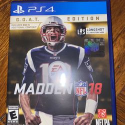 Madden 18 PS4