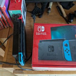 Nintendo Switch for sale with games