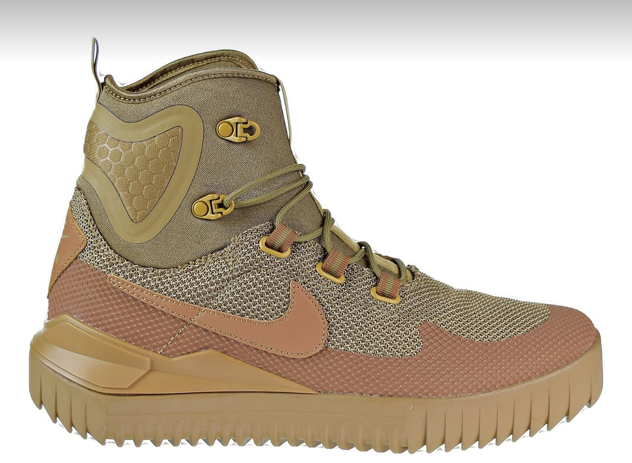 Size 9.5 - Nike Air Wild Mid Golden Beige “Rare”