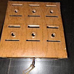 Antique budget bank box